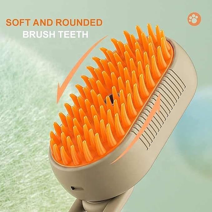 Steam Brush for Dog Cat