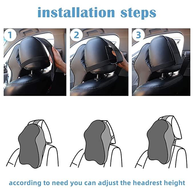 Car Seat Headrest Neck Rest Pillow