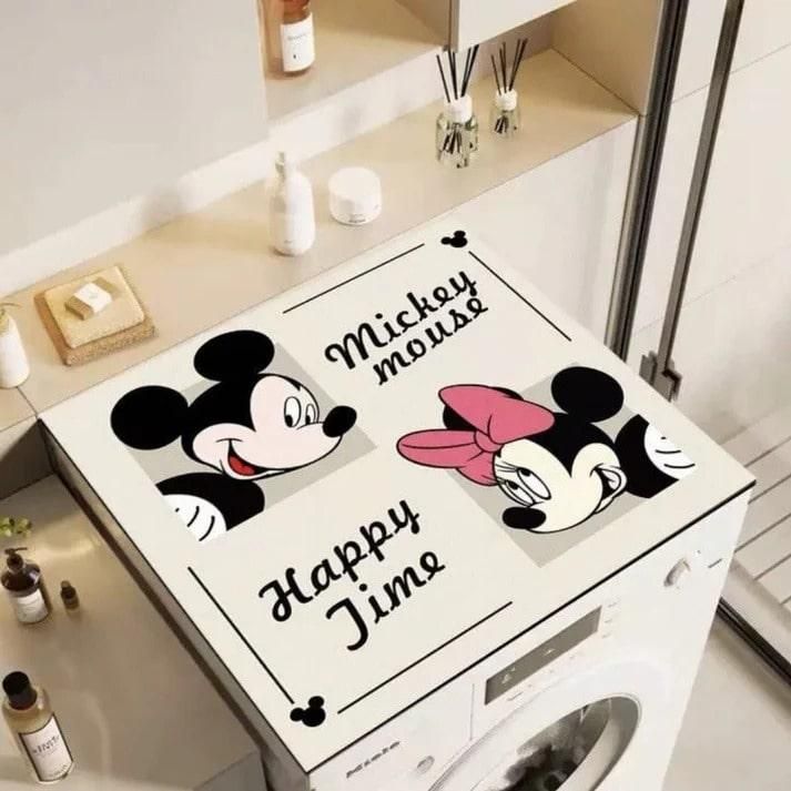 Mickey & Minnie Washing Machine Top Cover